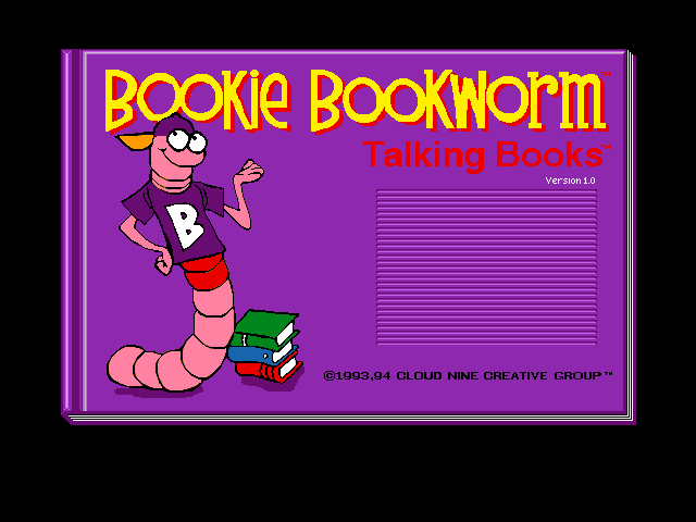 Game cover: Bookie Bookworm: Talking Books - The Easter Story
