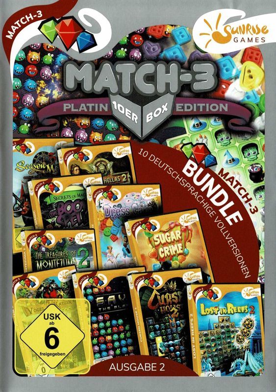 Game cover: Match-3 10er Box: Platin Edition - Ausgabe 2