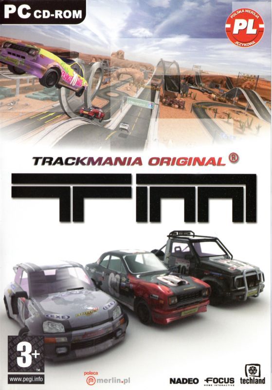 Game cover: TrackMania Sunrise eXtreme / TrackMania Original: Superpakiet