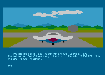 Game cover: Powerstar