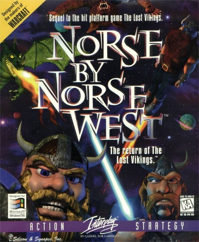 Game cover: Norse by Norse West: The Return of the Lost Vikings