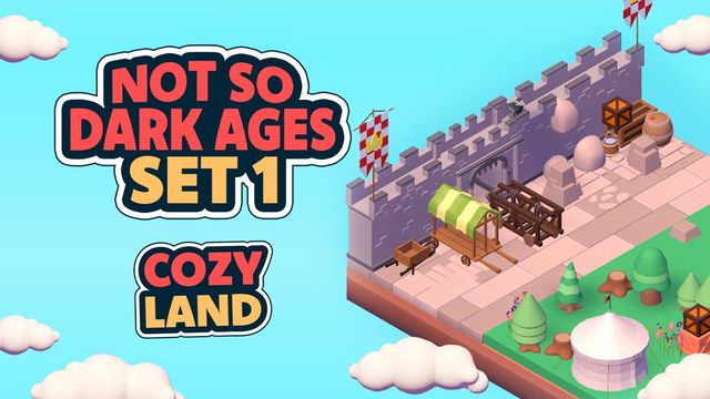 Game cover: Cozy Land: Not So Dark Ages Set 1