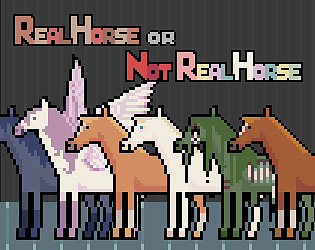 Game cover: Real Horse or Not Real Horse