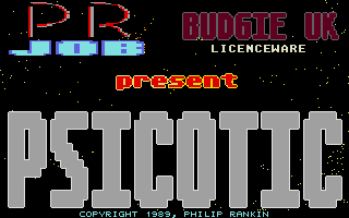 Game cover: Psicotic
