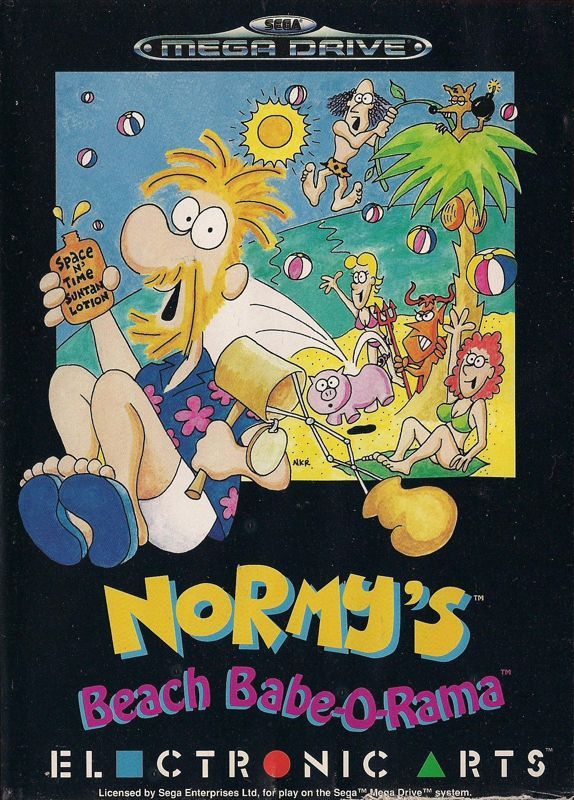 Game cover: Normy's Beach Babe-O-Rama