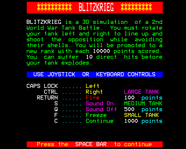 Game cover: Blitzkrieg