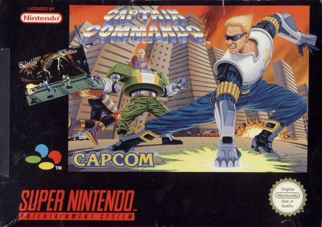 Game cover: Captain Commando