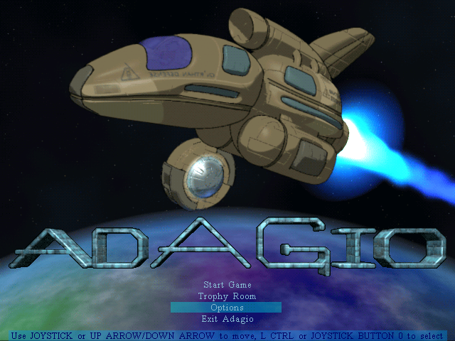 Game cover: Adagio