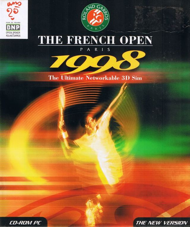 Game cover: The French Open 1998