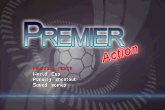 Game cover: Premier Action Soccer