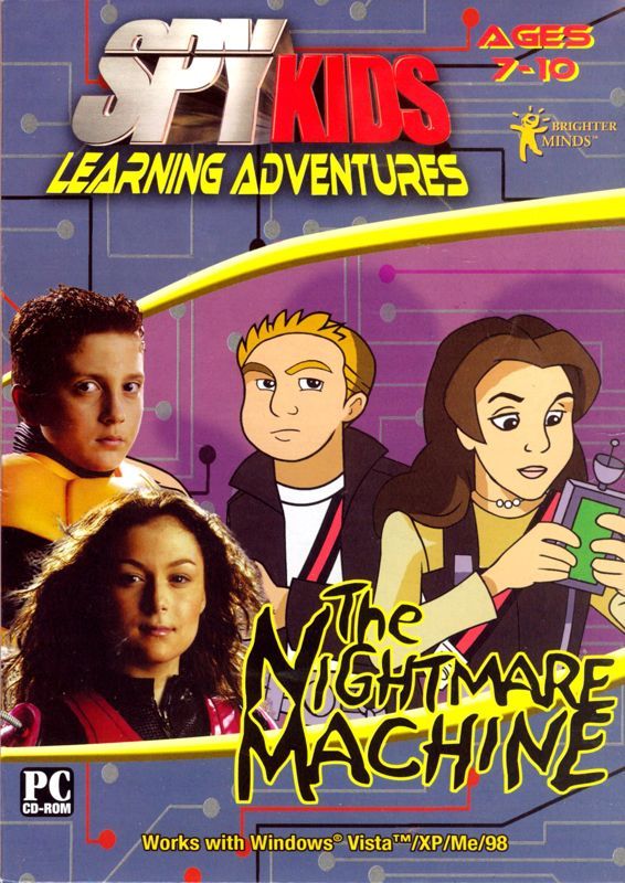 Game cover: Spy Kids Learning Adventures: Mission: The Nightmare Machine