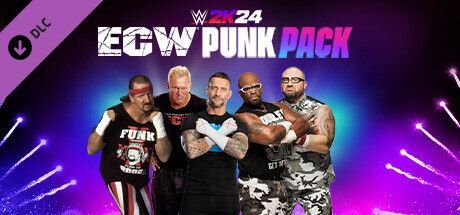 Game cover: WWE 2K24: ECW Punk Pack