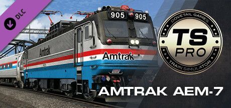 Game cover: TS Pro: Amtrak AEM-7