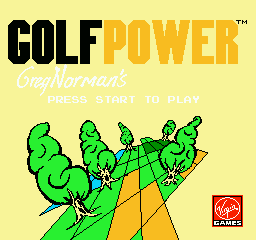 Game cover: Greg Norman's Golf Power