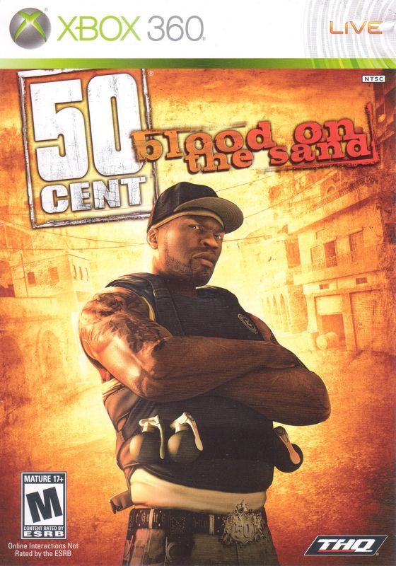 Game cover: 50 Cent: Blood on the Sand