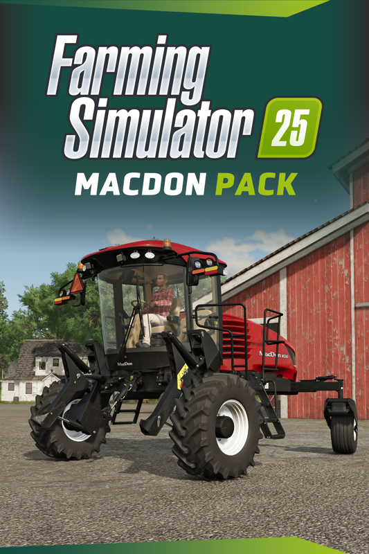 Game cover: Farming Simulator 25: MacDon Pack