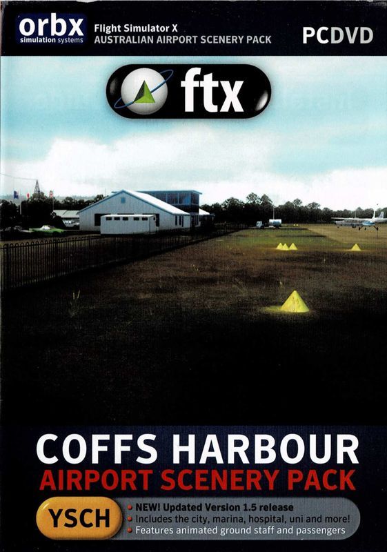 Game cover: FTX Coffs Harbour: Airport Scenery Pack