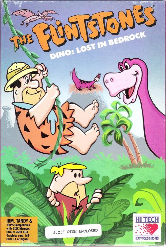 Game cover: The Flintstones: Dino: Lost in Bedrock
