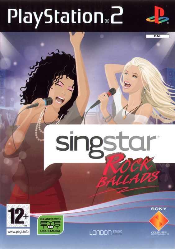 Game cover: SingStar: Rock Ballads