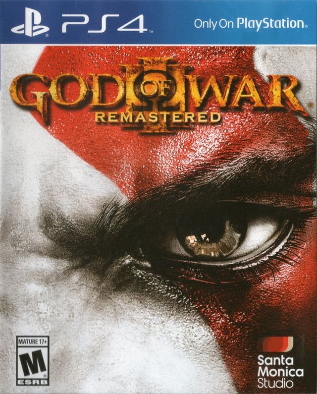 Game cover: God of War III: Remastered