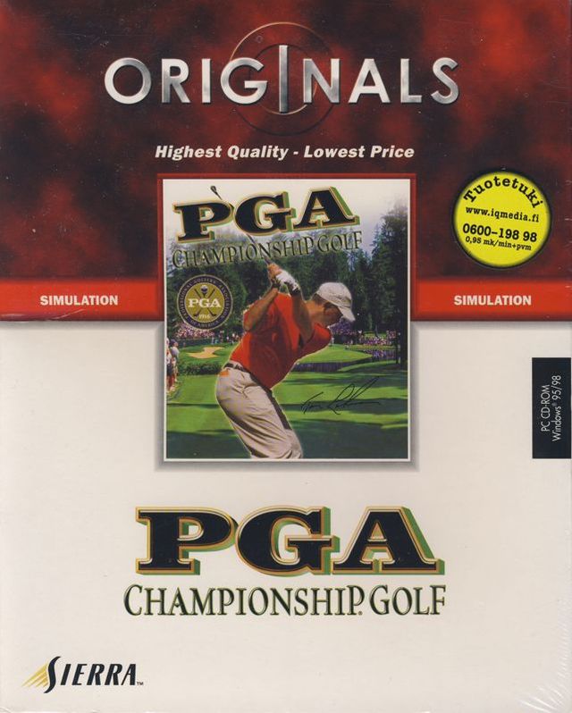 Game cover: PGA Championship Golf