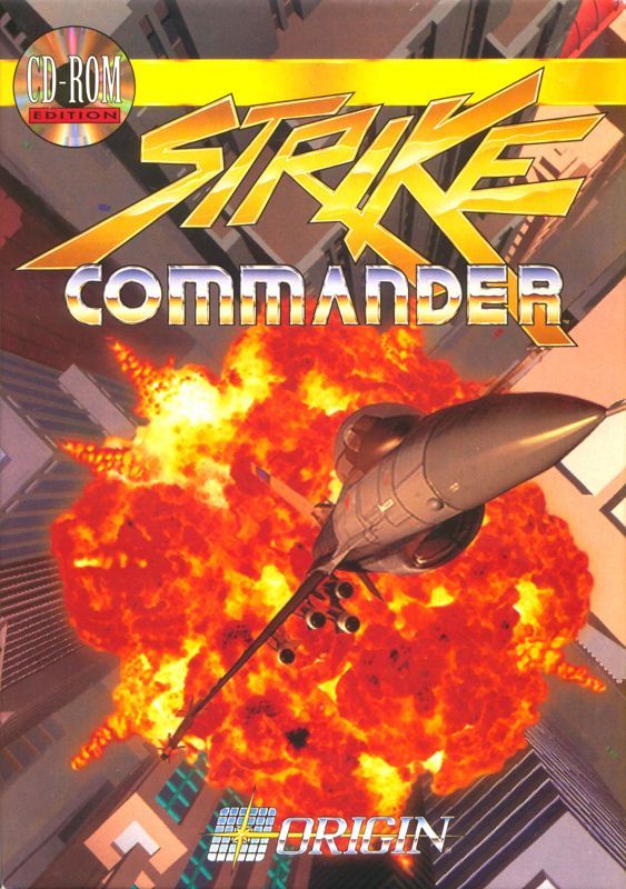 Game cover: Strike Commander: CD-ROM Edition