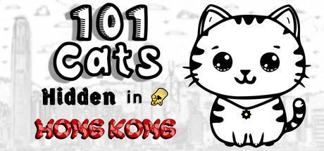Game cover: 101 Cats Hidden in Hong Kong