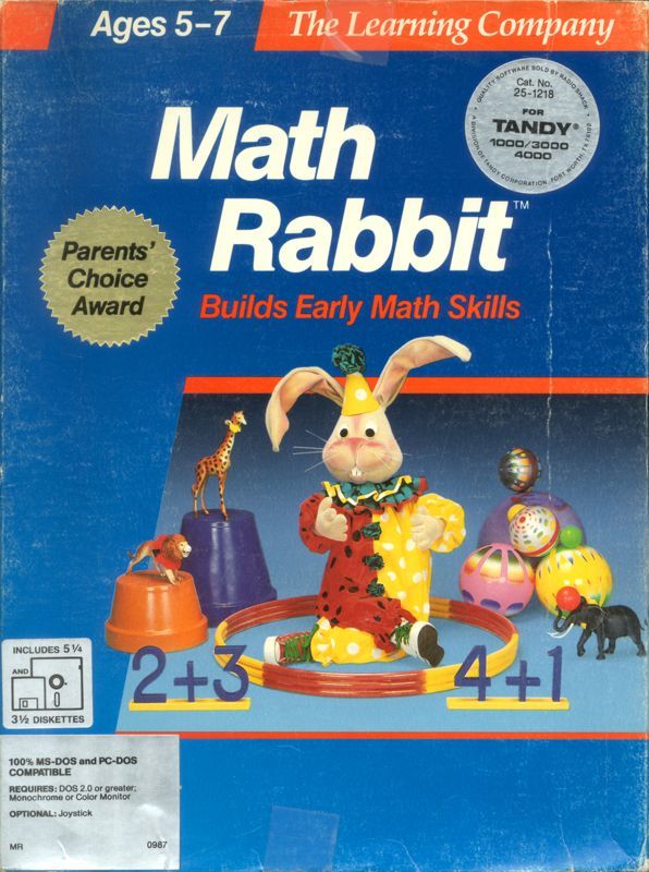 Game cover: Math Rabbit