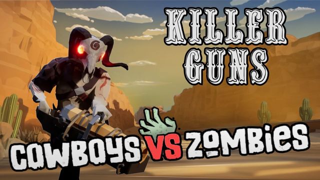 Game cover: Cowboys vs Zombies: Killer Guns