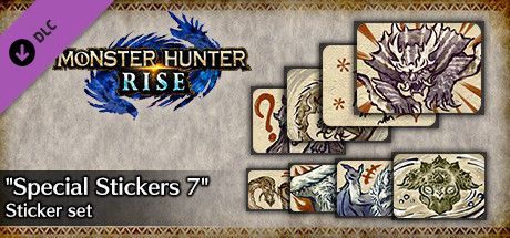 Game cover: Monster Hunter: Rise - "Special Stickers 7" sticker set