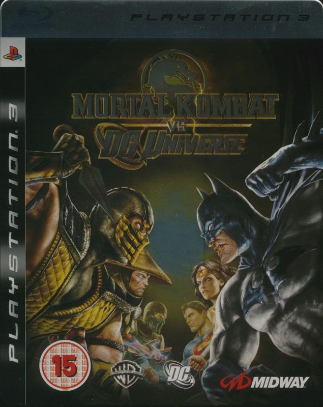 Game cover: Mortal Kombat vs. DC Universe (Kollector's Edition)