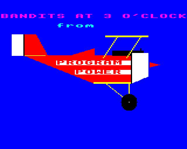 Game cover: Bandits at 3'o'Clock