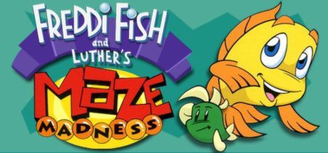 Game cover: Freddi Fish and Luther's Maze Madness