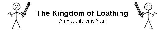 Game cover: The Kingdom of Loathing
