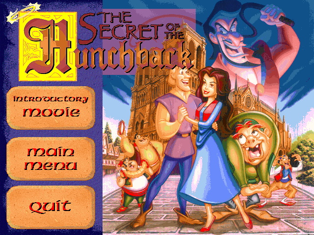 Game cover: The Secret of the Hunchback