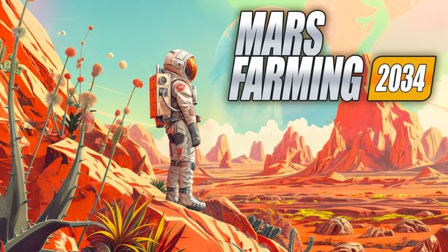 Game cover: Mars Farming 2034