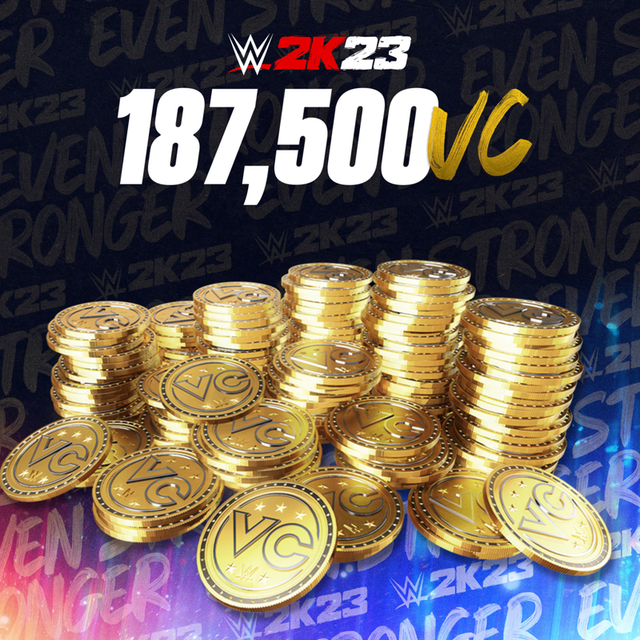 Game cover: WWE 2K23: 187,500 Virtual Currency Pack