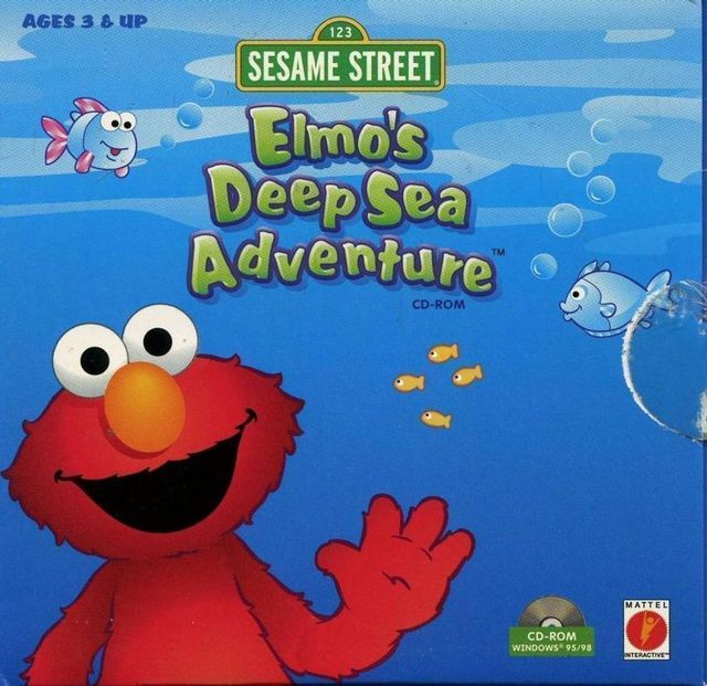 Game cover: Elmo's Deep Sea Adventure