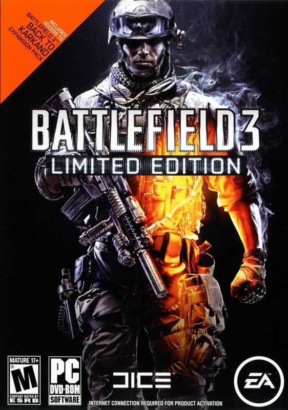 Game cover: Battlefield 3: Limited Edition