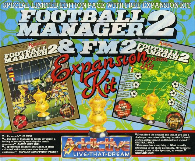 Game cover: Football Manager 2 & FM2 Expansion Kit