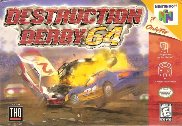 Game cover: Destruction Derby 64