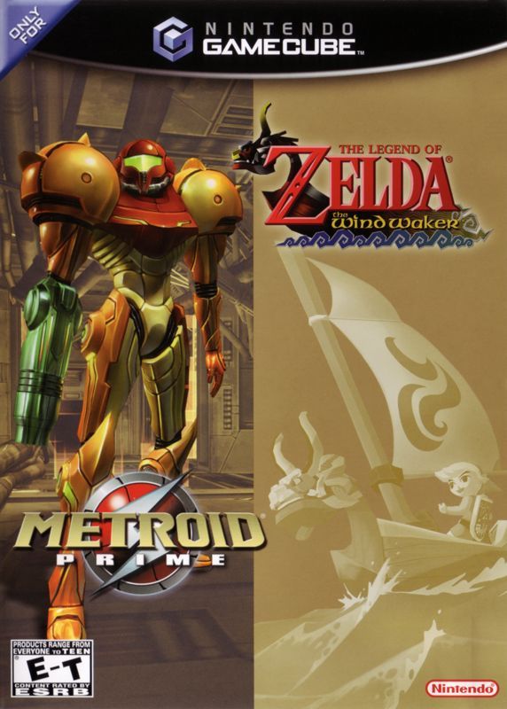 Game cover: The Legend of Zelda: The Wind Waker / Metroid Prime