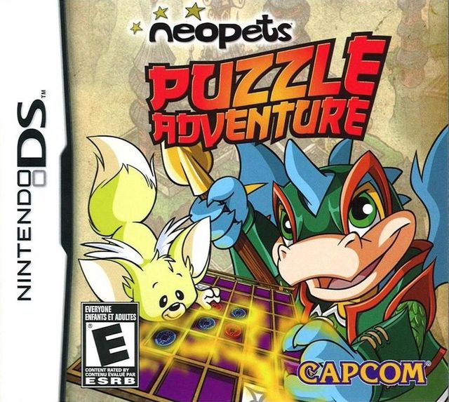 Game cover: Neopets Puzzle Adventure