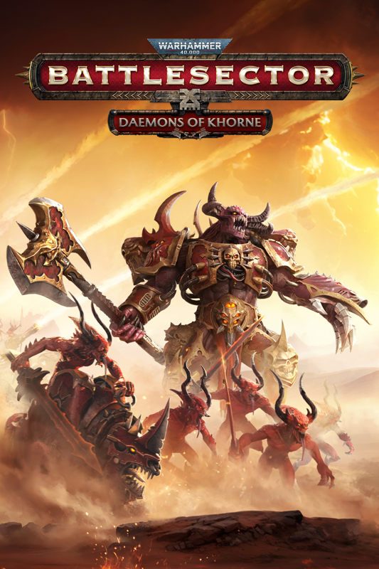Game cover: Warhammer 40,000: Battlesector - Daemons of Khorne