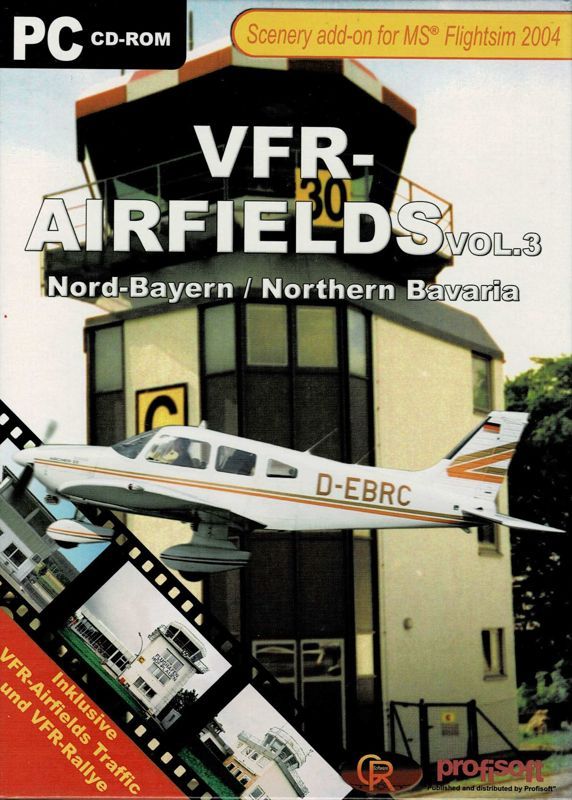 Game cover: VFR-Airfields Vol.3: Nord-Bayern / Northern Bavaria