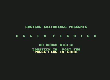 Game cover: Delta Fighter
