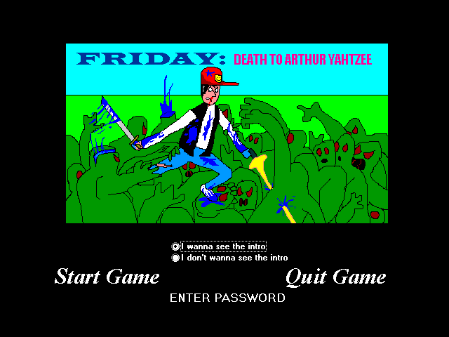 Game cover: Friday: Death to Arthur Yahtzee