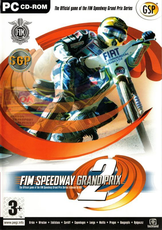 Game cover: FIM Speedway Grand Prix 2