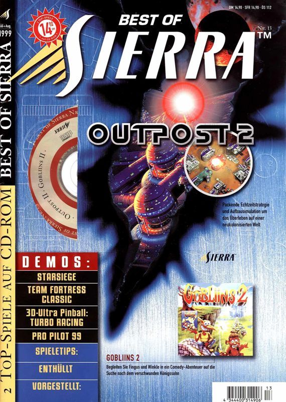 Game cover: Best of Sierra Nr. 13