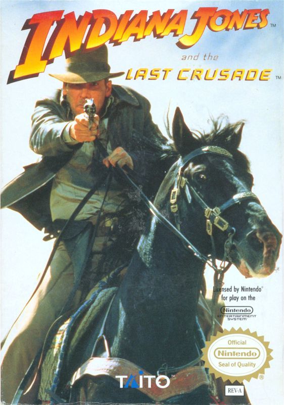 Game cover: Indiana Jones and the Last Crusade